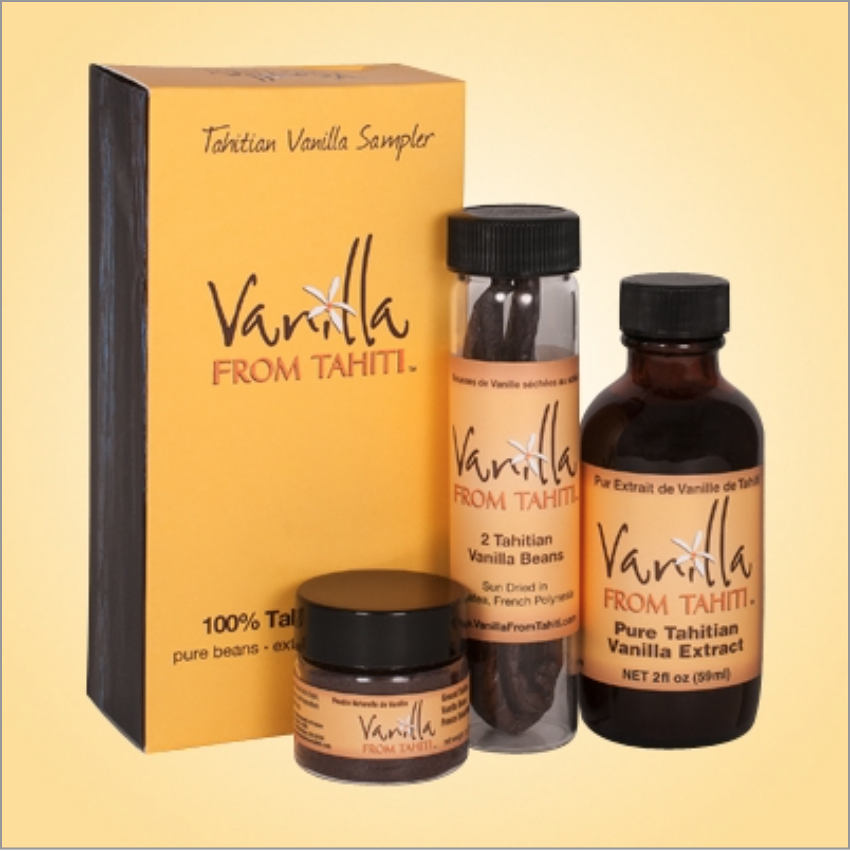 Tahitian Vanilla Sampler